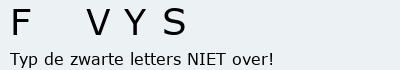 Bevestigingscode