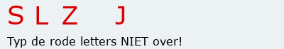 Bevestigingscode