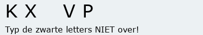 Bevestigingscode