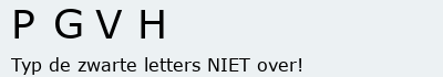 Bevestigingscode