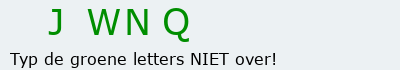 Bevestigingscode