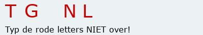 Bevestigingscode