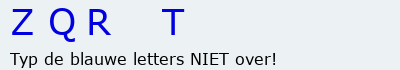 Bevestigingscode