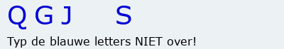 Bevestigingscode