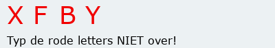 Bevestigingscode
