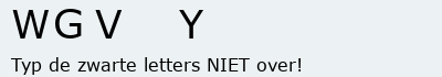 Bevestigingscode