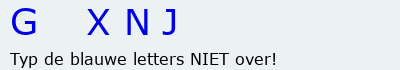 Bevestigingscode