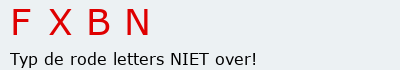 Bevestigingscode