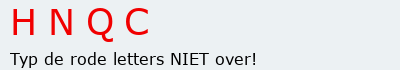 Bevestigingscode