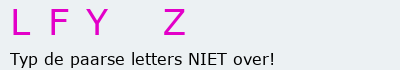 Bevestigingscode