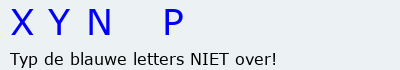 Bevestigingscode