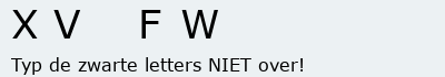 Bevestigingscode