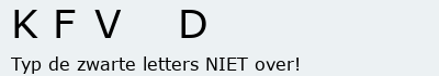 Bevestigingscode
