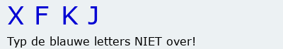 Bevestigingscode