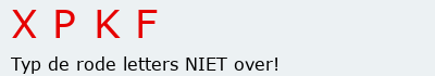 Bevestigingscode
