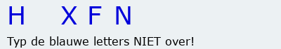 Bevestigingscode
