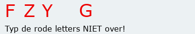 Bevestigingscode