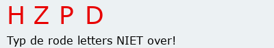 Bevestigingscode