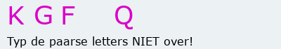 Bevestigingscode