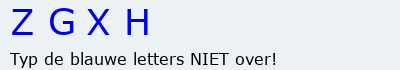 Bevestigingscode
