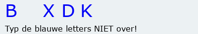 Bevestigingscode