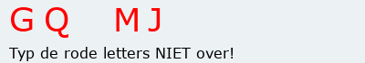 Bevestigingscode