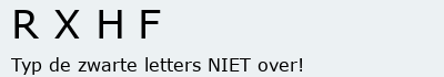 Bevestigingscode