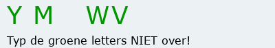 Bevestigingscode