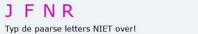 Bevestigingscode