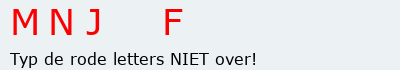 Bevestigingscode