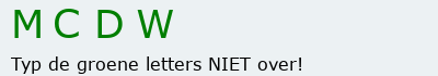 Bevestigingscode