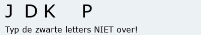 Bevestigingscode