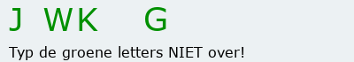 Bevestigingscode