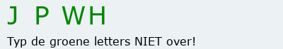 Bevestigingscode