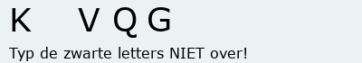 Bevestigingscode