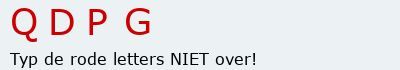 Bevestigingscode