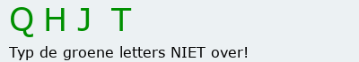 Bevestigingscode