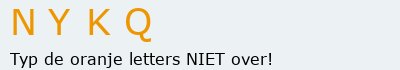 Bevestigingscode