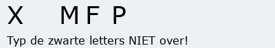 Bevestigingscode