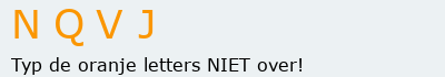 Bevestigingscode
