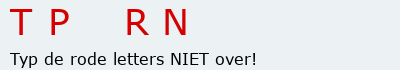 Bevestigingscode