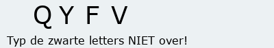 Bevestigingscode