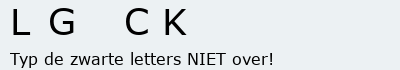 Bevestigingscode