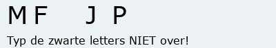 Bevestigingscode