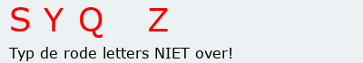 Bevestigingscode