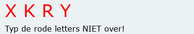 Bevestigingscode