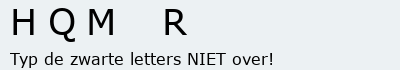 Bevestigingscode