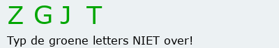 Bevestigingscode
