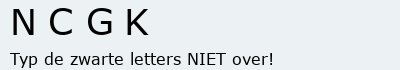 Bevestigingscode