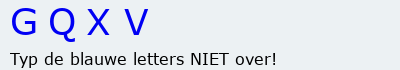 Bevestigingscode